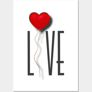 LOVE HEART Posters and Art